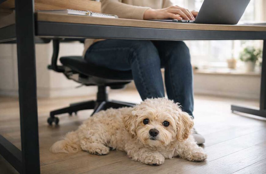 Bolonka Zwetna für Berufstätige – wie gut passt die Hunderasse in den Arbeitsalltag?